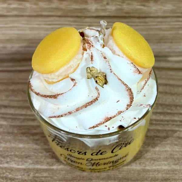 Bougie Gourmande Citron Meringué – Image 3